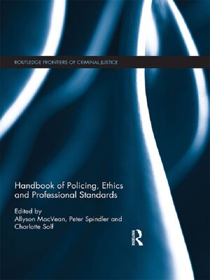 cover image of Handbook of Policing, Ethics and Professional Standards
